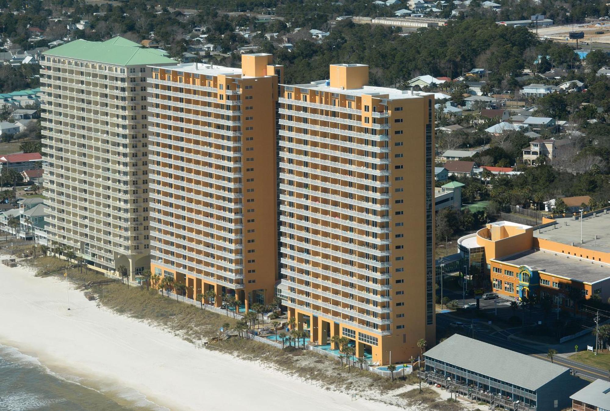 Beachfront Oasis At Splash Resort And Condos Panama City Beach Esterno foto