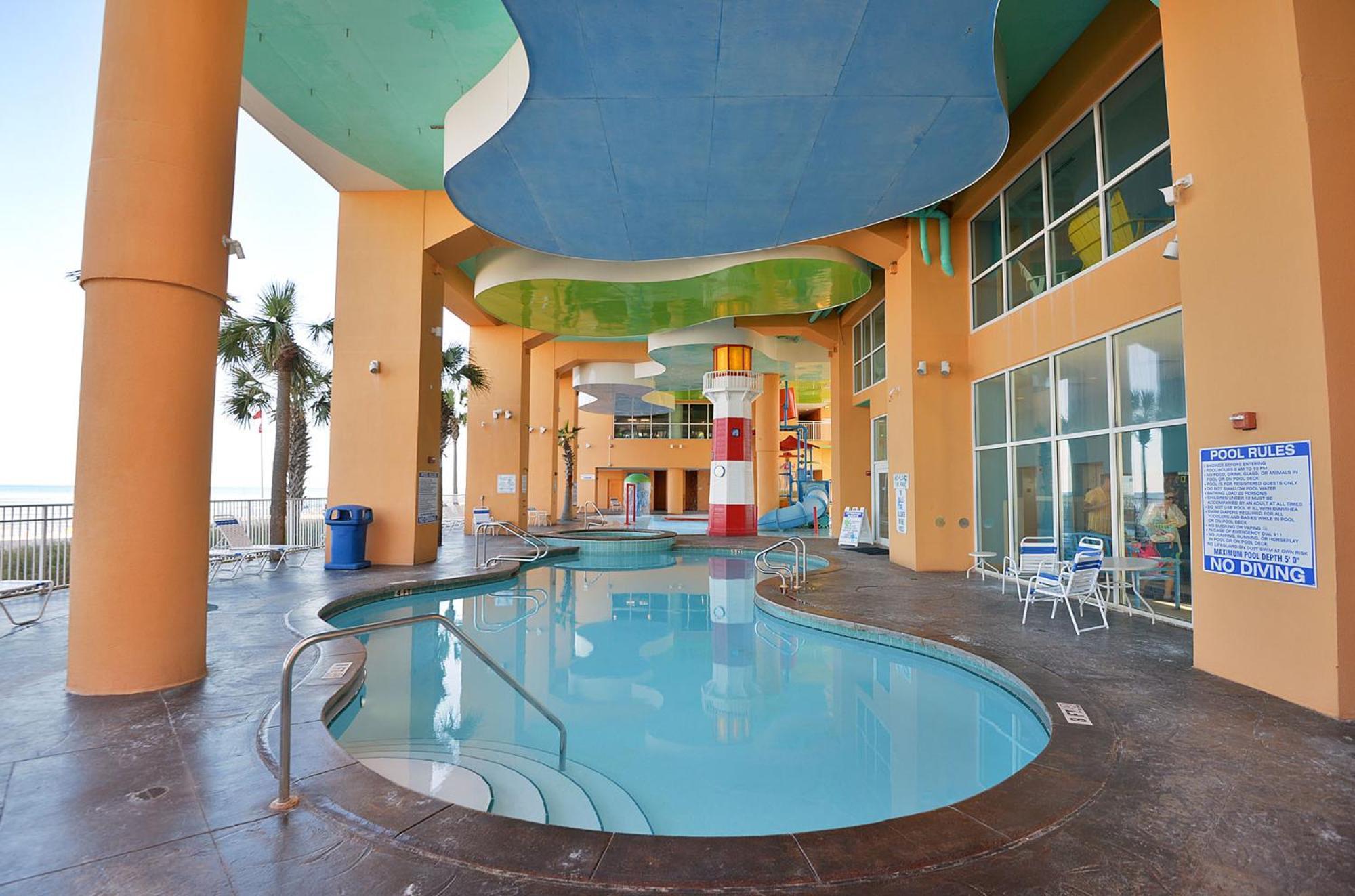 Beachfront Oasis At Splash Resort And Condos Panama City Beach Esterno foto