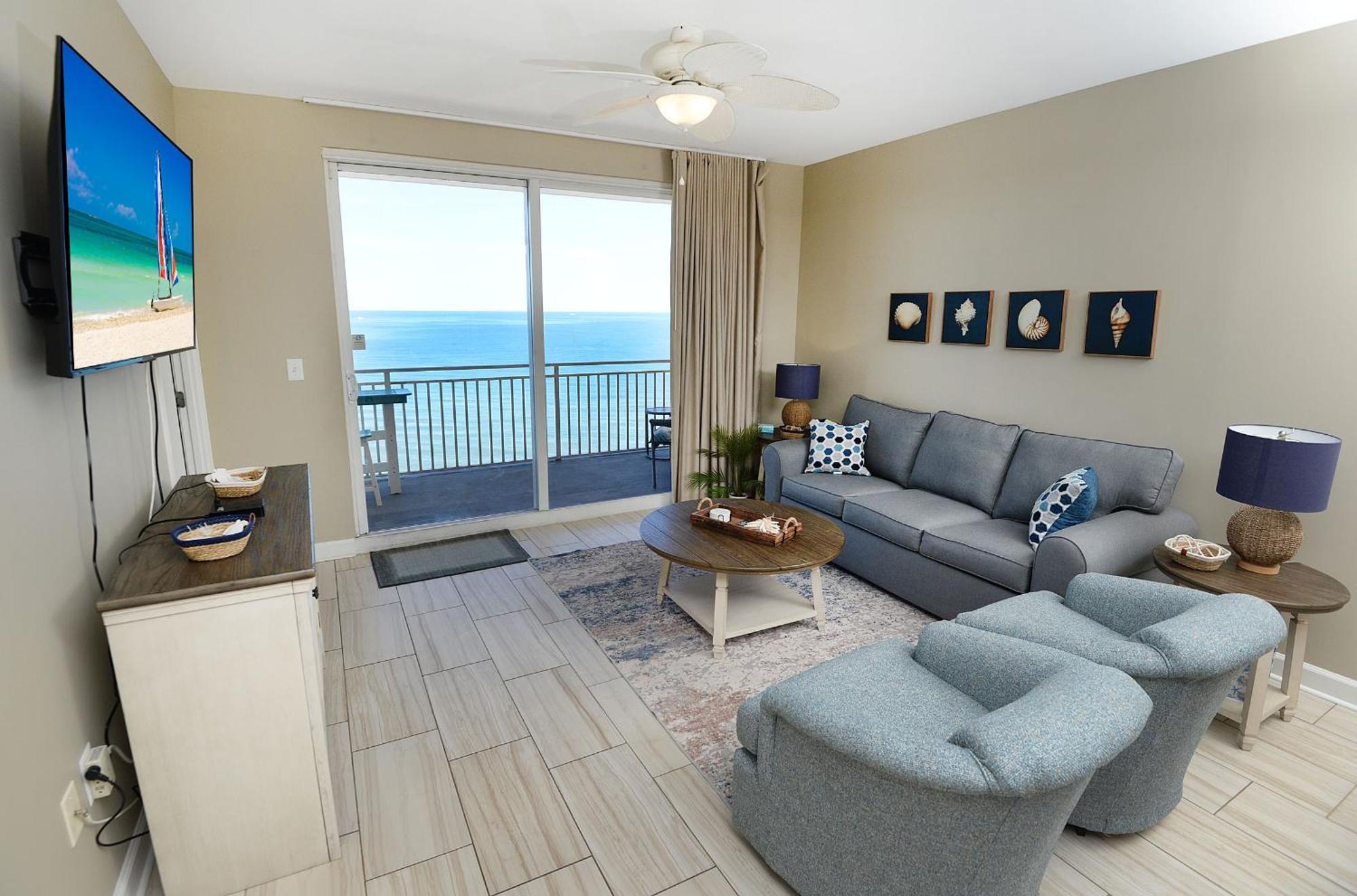 Beachfront Oasis At Splash Resort And Condos Panama City Beach Esterno foto