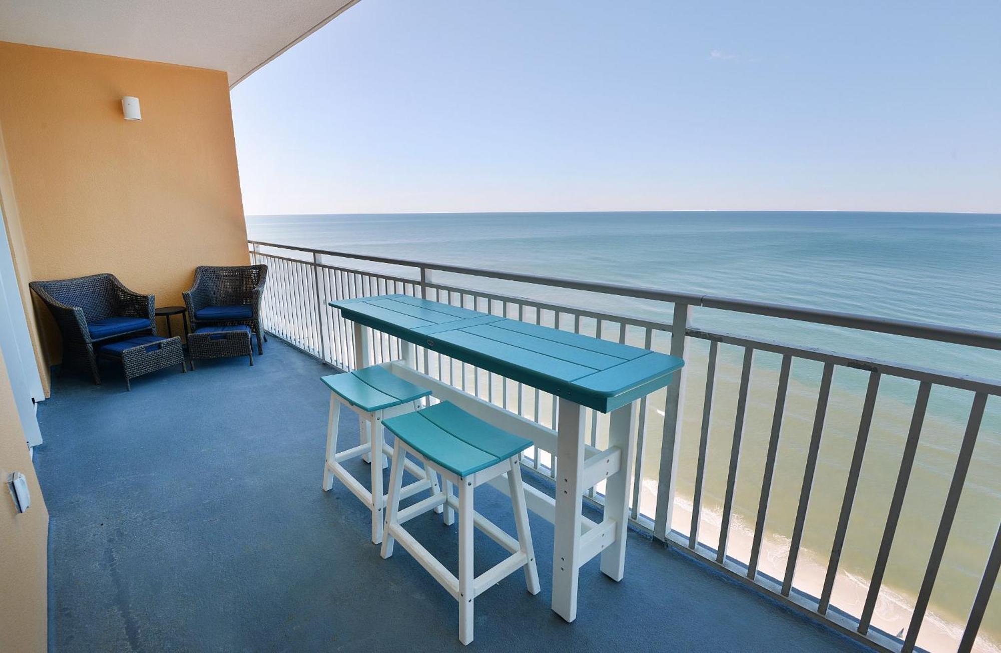 Beachfront Oasis At Splash Resort And Condos Panama City Beach Esterno foto